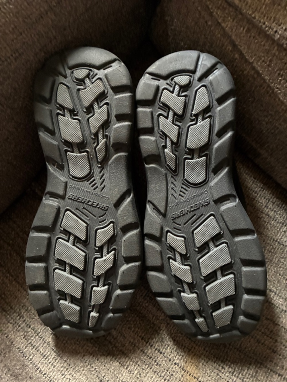 Skechers Men's Black Slip-On Loafers - Picture 2 of 3